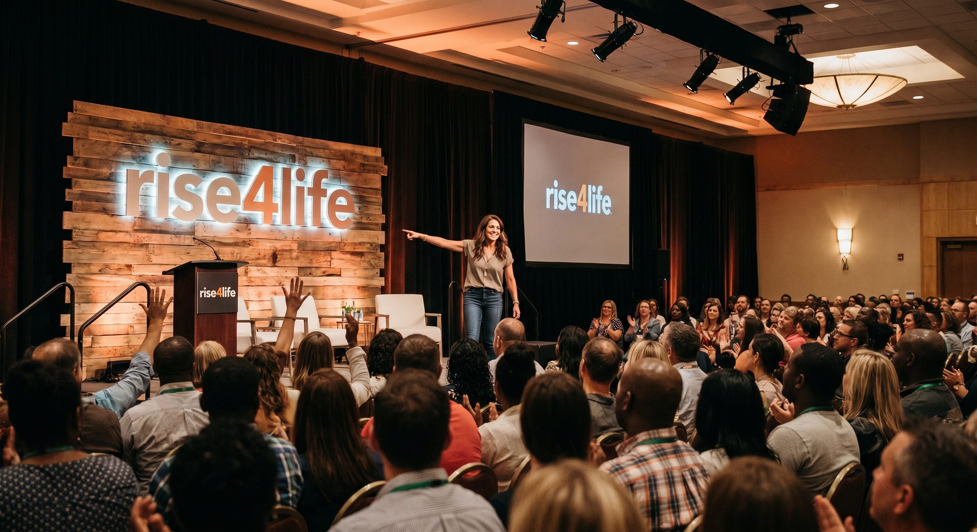 Rise4Life event — een groeiende internationale gemeenschap die het kindrecht op een drugsvrije omgeving uitdraagt
